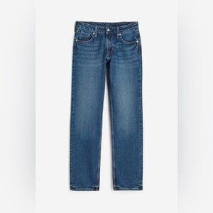 H&M Straight Regular fit Mid waist jeans size 12